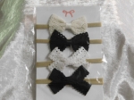 Bow Headband Set of 4 - Pack 3